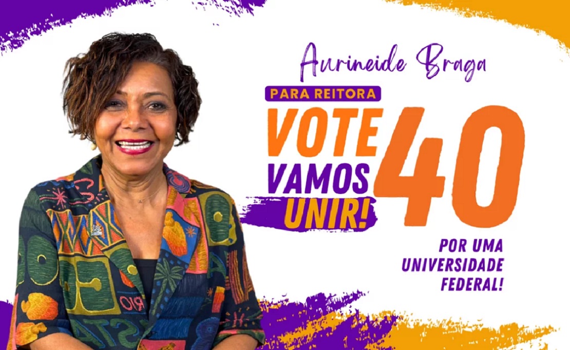 Aurineide Braga - Candidata a Reitora - Vote 40
